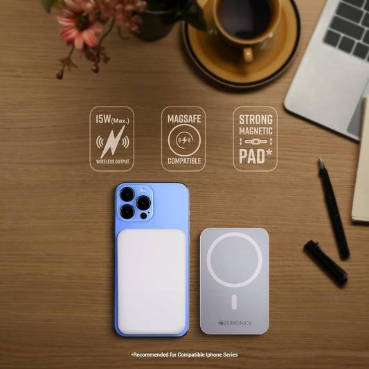 ZEBRONICS MW63 Wireless Power Bank