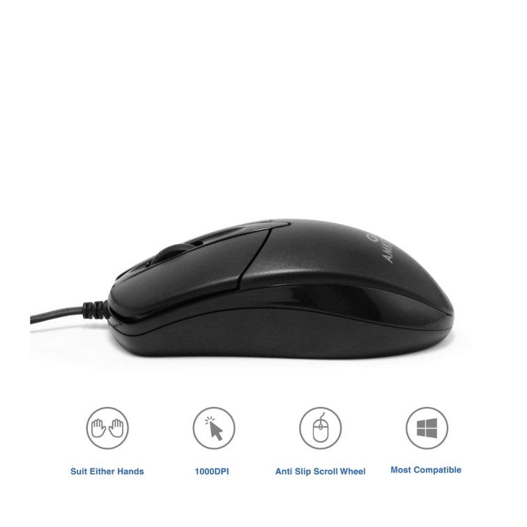 Mikuso Mouse USB Wired Connection