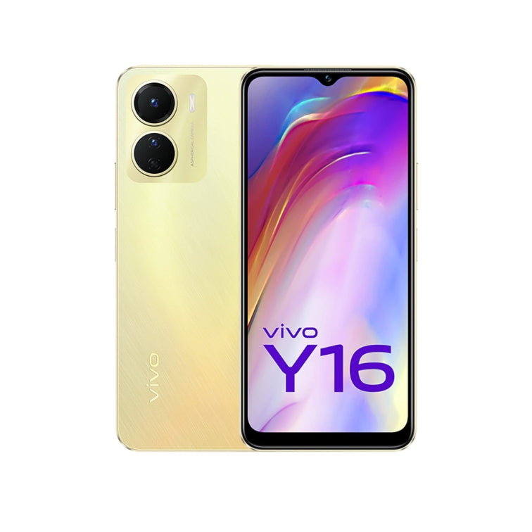 vivo Y16 (Drizzling Gold, 128 GB) (4 GB RAM)