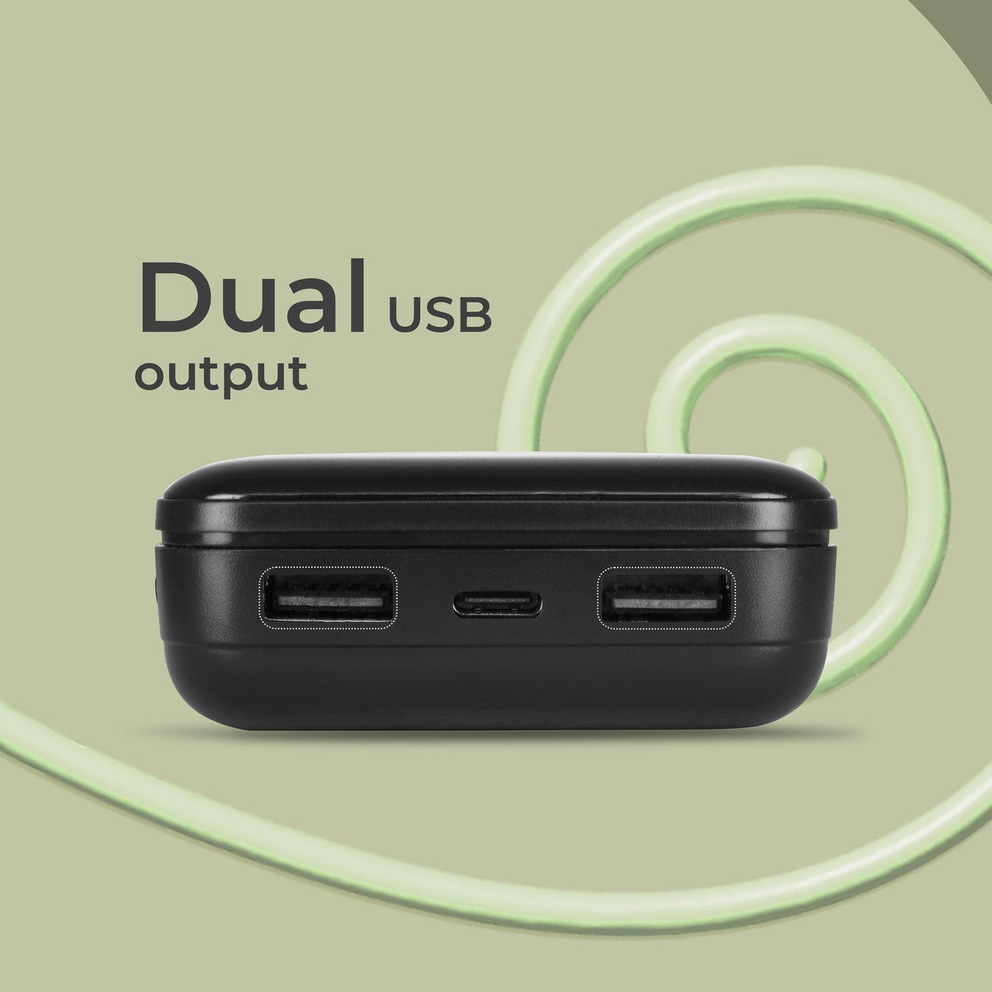 Zebronics Zeb-MB20000R7 20000 mAh Power Bank ,Dual USB Output