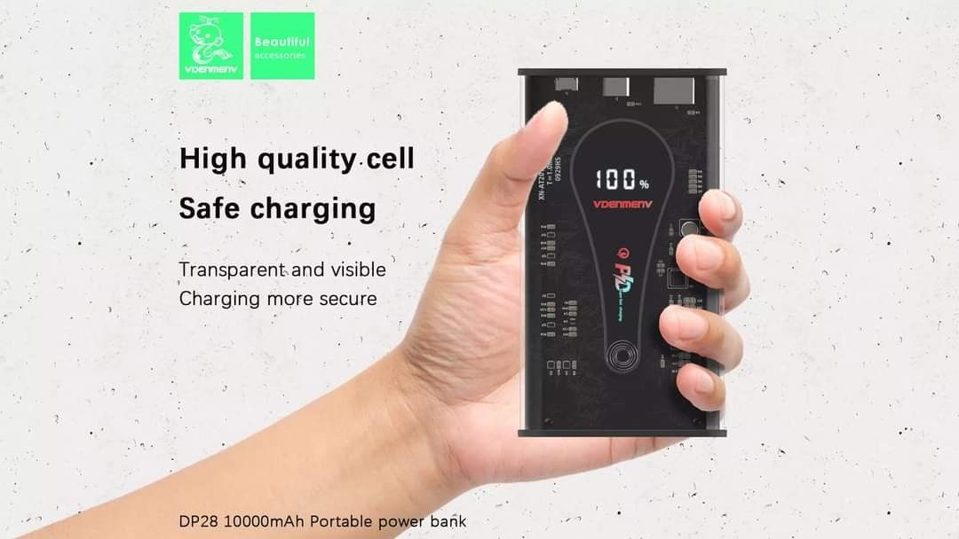 vdenmenv 10000mah power bank