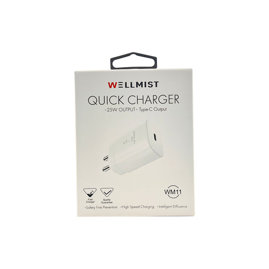 WELLMIST QUICK CHARGER 25W
