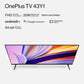 OnePlus 108 cm (43 inch) Full HD Android Smart LED TV with Dolby Audio Surround Sound Technology, 43Y1S Edge