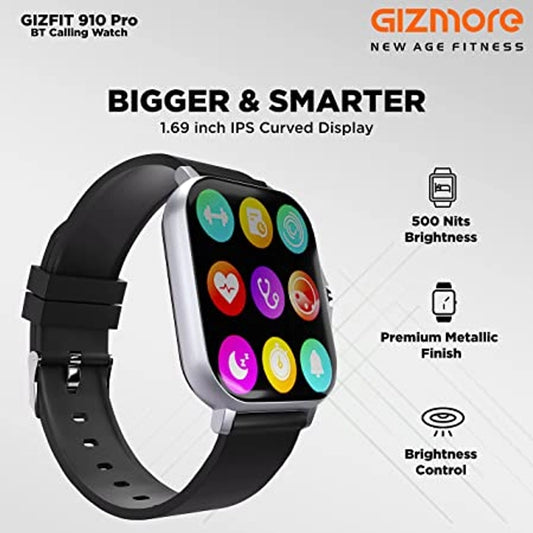 GIZMORE GIZFIT 910 PRO Bluetooth Calling Smartwatch
