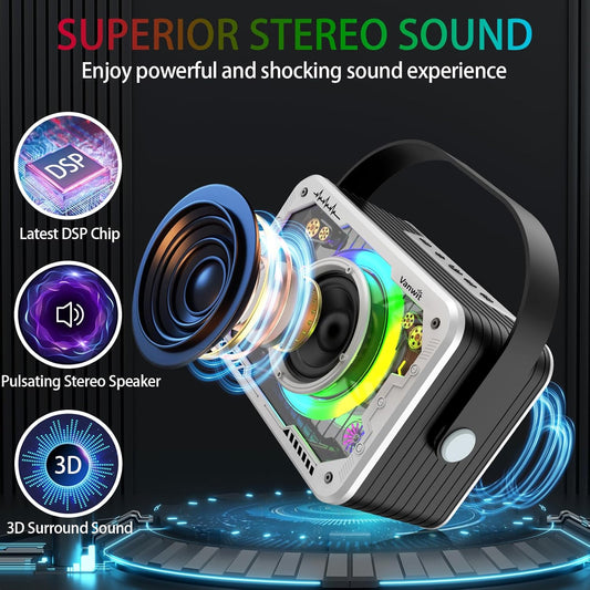 Space capsule v9 bluetooth speaker