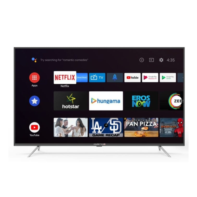 Amstrad 108 cm (43 inches) 4K Ultra HD Smart Certified Android LED TV