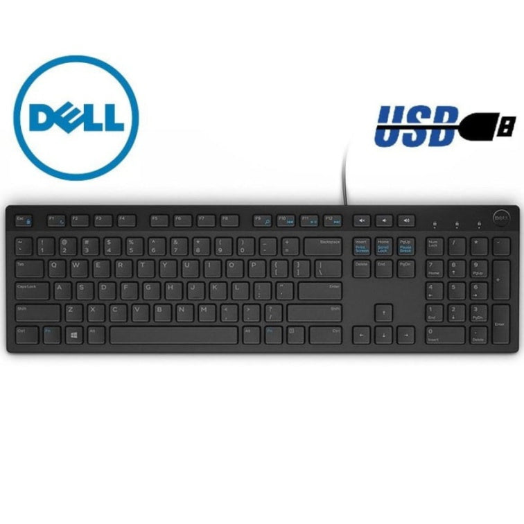 Dell KB216-Black Multimedia Wired Keyboard