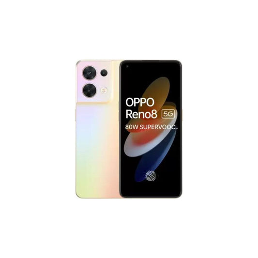 OPPO Reno8 5G (Shimmer Gold, 128 GB) (8 GB RAM)
