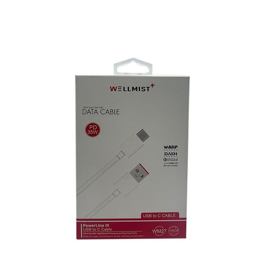 WELLMIST USB TO TYPE-C DATA CABLE