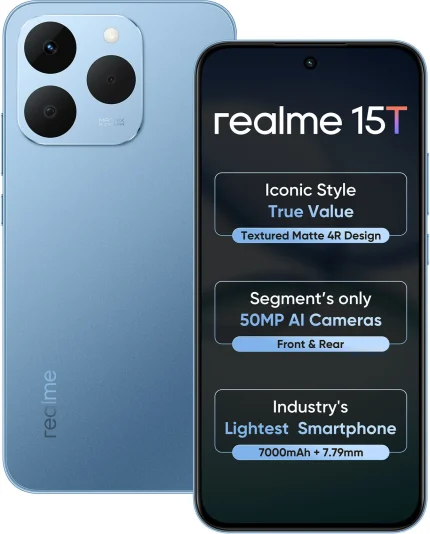 realme 15T 5G 12 GB RAM | 256 GB ROM